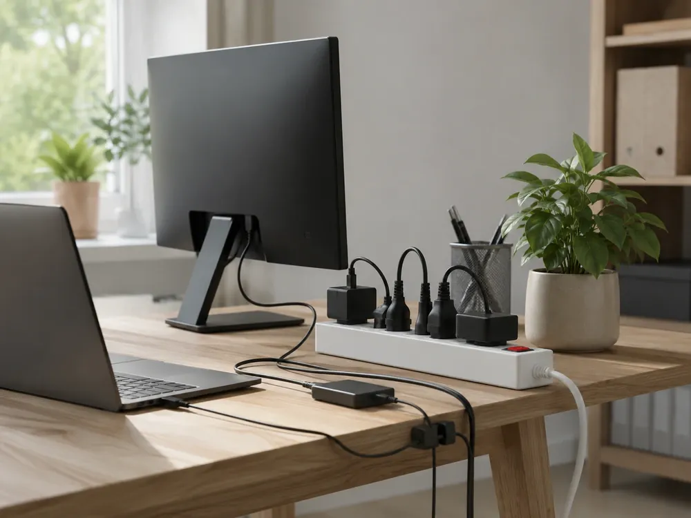 Symbolbild zu Standby im Homeoffice: Gerätepark prüfen, ohne jeden Stecker zu jagen